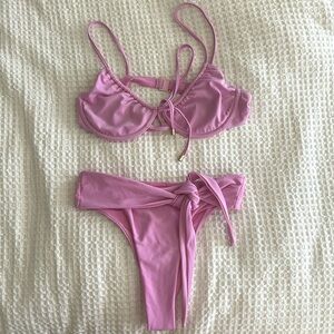 Pink Blackbough Bikini👙